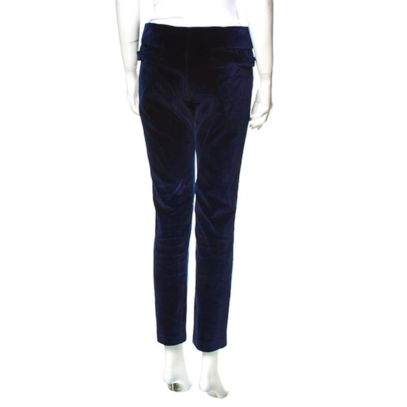 Vanessa Bruno velvet pants navy blue size M - Picture 2 of 14